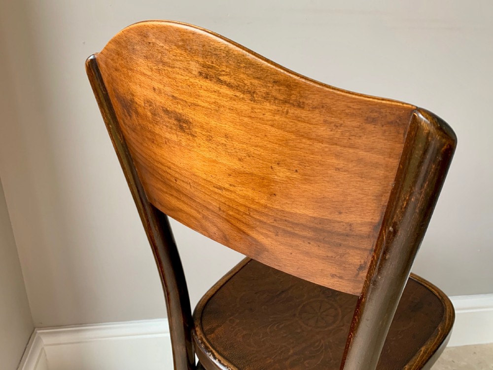 THONET ADVERTISING CHAIR FOR HOLDFAST BOOTS & SHOES - 1920's View VI