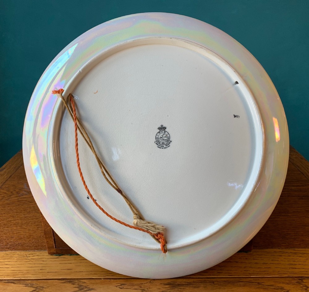 CARLTON WARE - BEST WARE CHARGER - 'PARROTS DESIGN' View X
