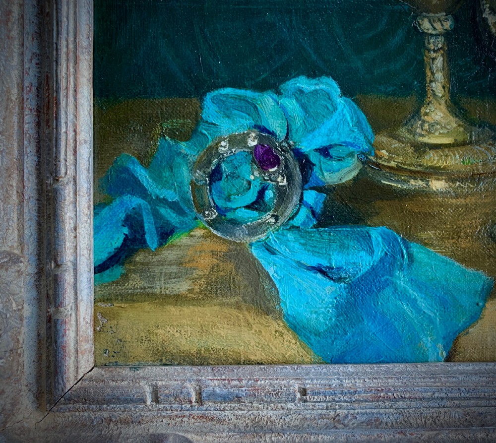 OIL PAINTING - STILL LIFE - MARGARET 'MAGGIE' HAMILTON, 1867 - 1952 View III
