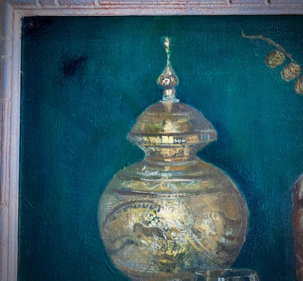 OIL PAINTING - STILL LIFE - MARGARET 'MAGGIE' HAMILTON, 1867 - 1952 View V