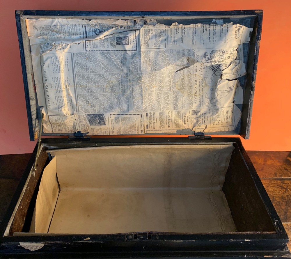 VICTORIAN MILITARY CHEST / TRUNK View VIII