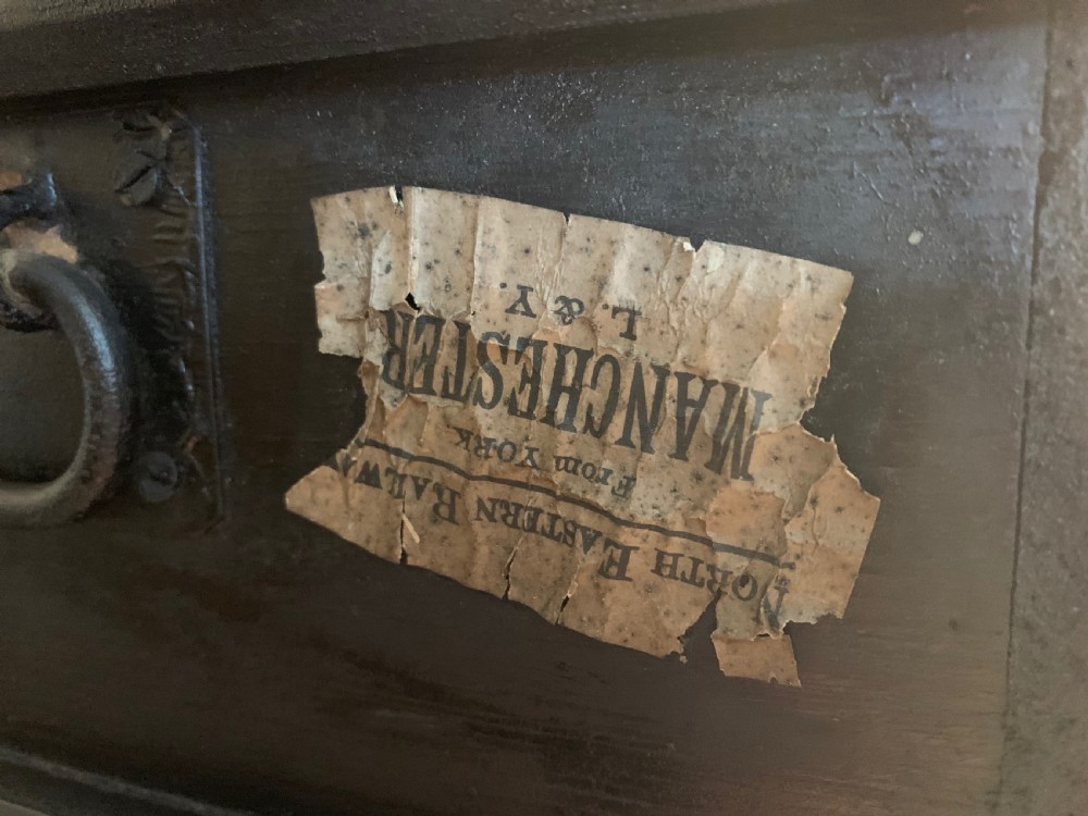 VICTORIAN MILITARY CHEST / TRUNK View X