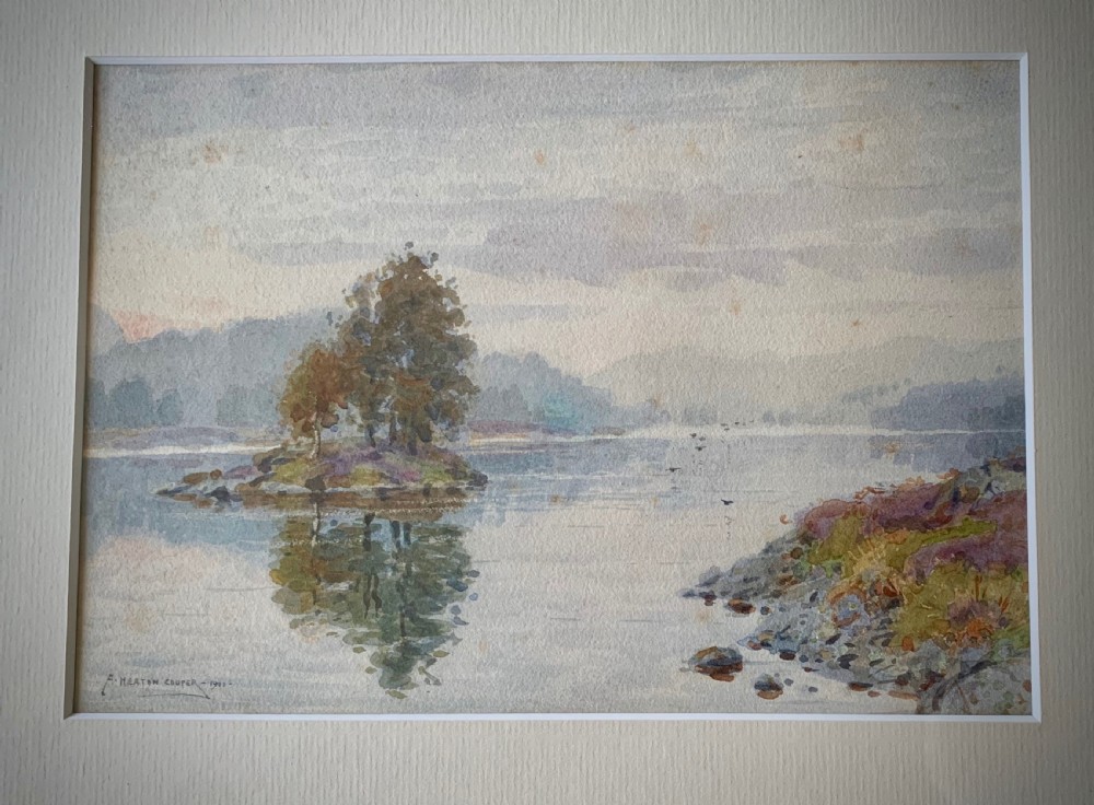 ORIGINAL ALFRED HEATON COOPER - LAKELAND WATERCOLOUR PAINTING. View VIII