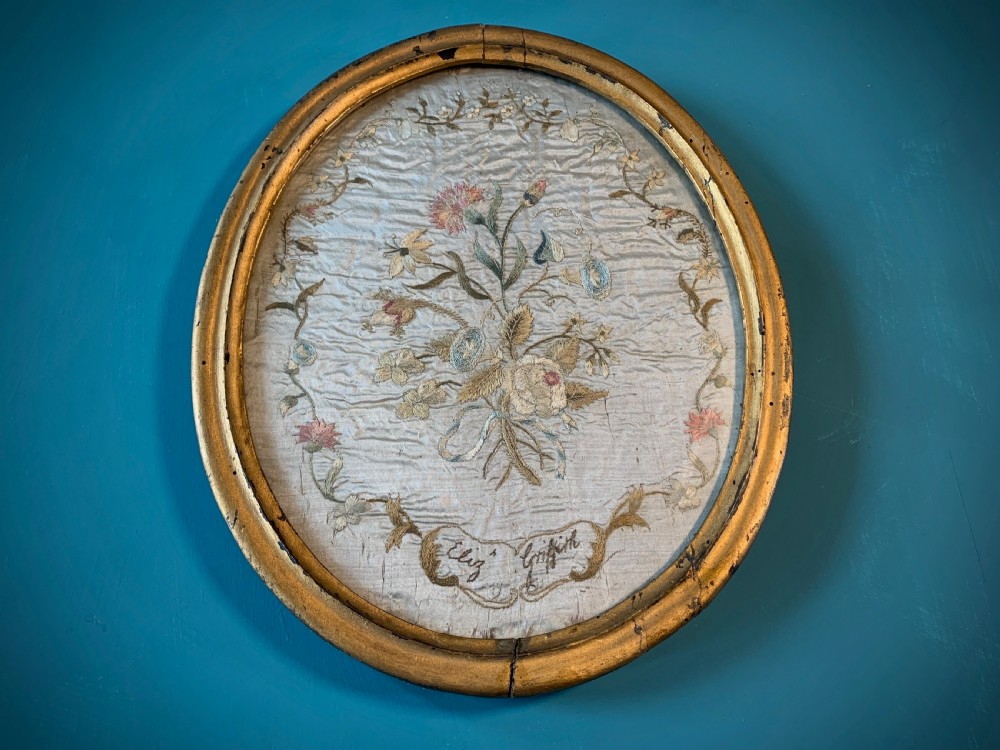 THREE SILK EMBROIDERIES BY ELIZABETH GRIFFITHS View III