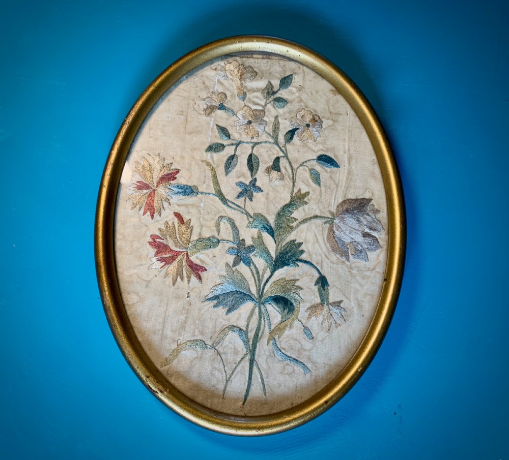 THREE SILK EMBROIDERIES BY ELIZABETH GRIFFITHS View IV