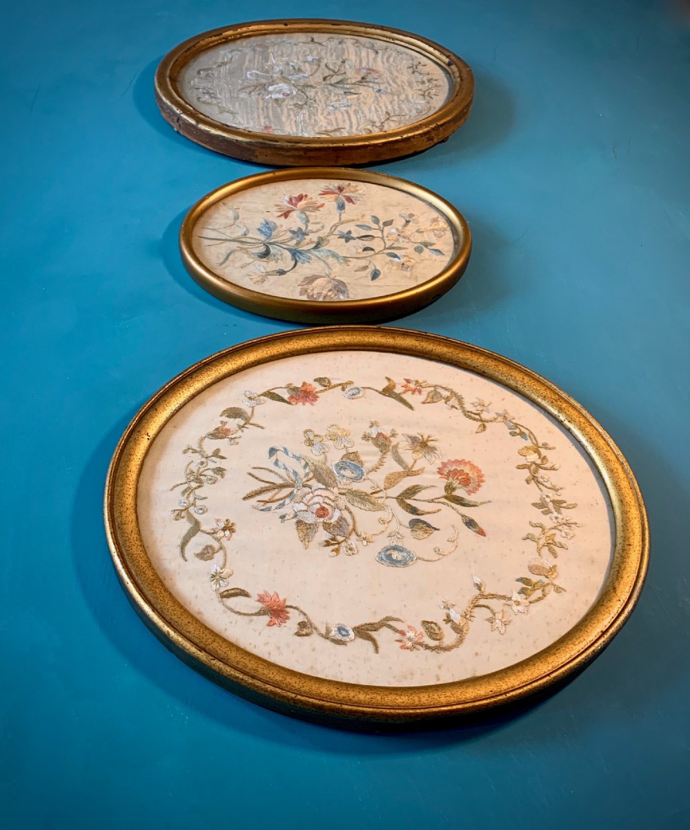 THREE SILK EMBROIDERIES BY ELIZABETH GRIFFITHS View XI