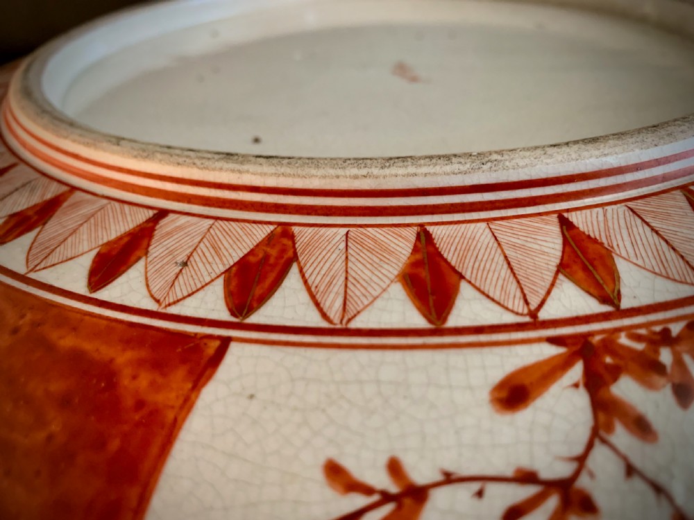 JAPANESE KUTANI WARE CHARGER - MEIJI PERIOD - 19th CENTURY. View IX