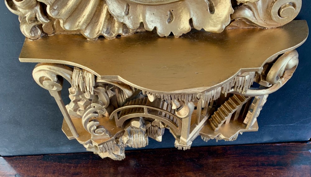 VICTORIAN CHINOISERIE GILDED MIRROR IN THE GEORGIAN STYLE. View XV