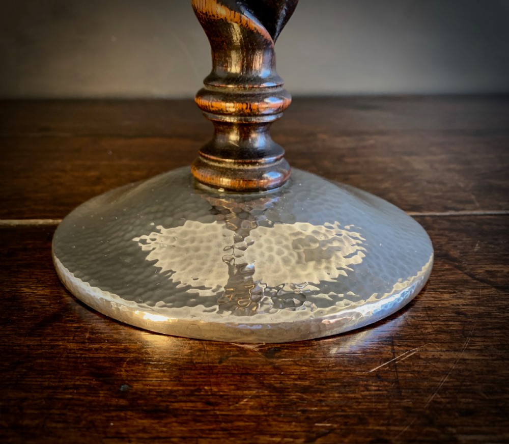 PAIR OF LIBERTY TUDRIC ARTS AND CRAFTS CANDELABRA View XXII