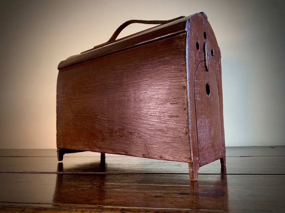 EDWARDIAN POACHERS FERRET BOX View II