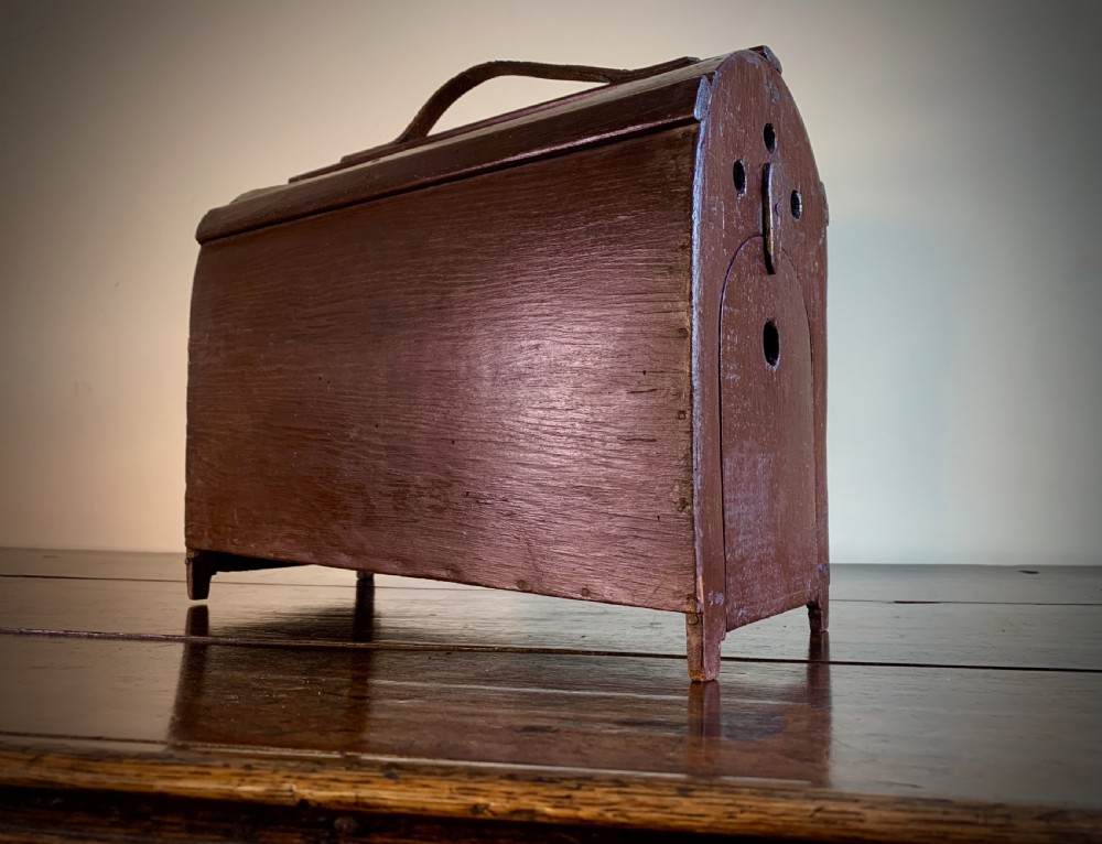 EDWARDIAN POACHERS FERRET BOX View III