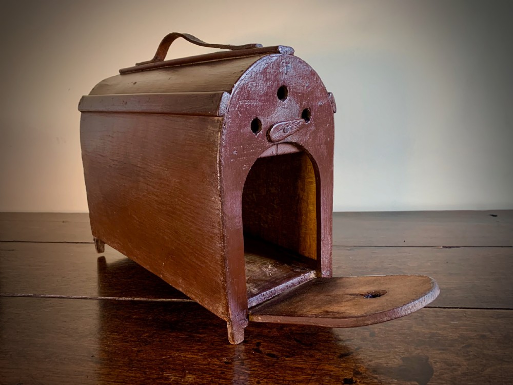 EDWARDIAN POACHERS FERRET BOX View X