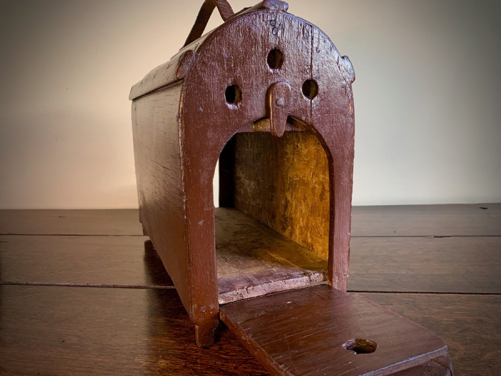 EDWARDIAN POACHERS FERRET BOX View XI