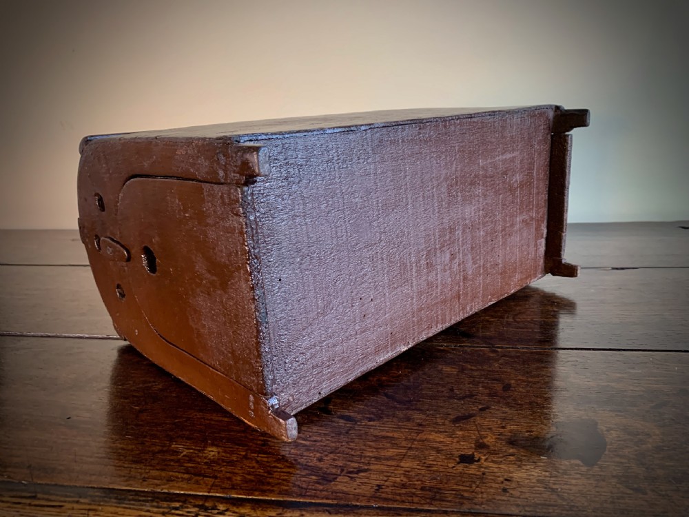 EDWARDIAN POACHERS FERRET BOX View XII