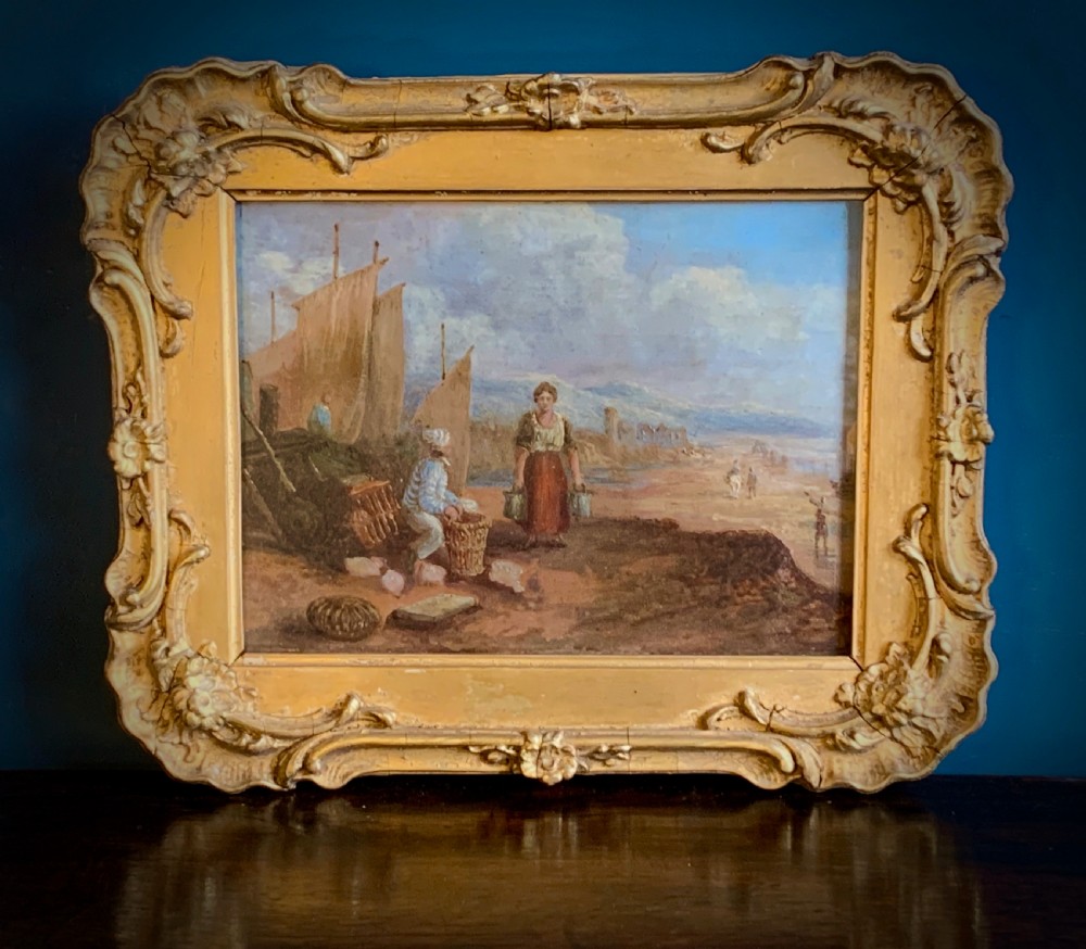 PAIR OF 19TH CENTURY DUTCH COASTAL OIL PAINTINGS  View IV