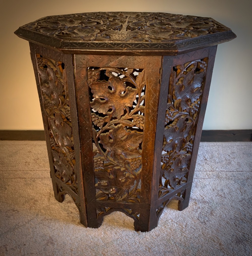 ANGLO INDIAN ROSEWOOD CAMPAIGN TABLE - 19th CENTURY View X