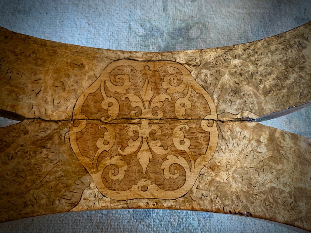 19TH CENTURY DUTCH MARQUETRY HALL TABLE View VI