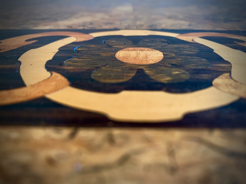 19TH CENTURY DUTCH MARQUETRY HALL TABLE View XVI
