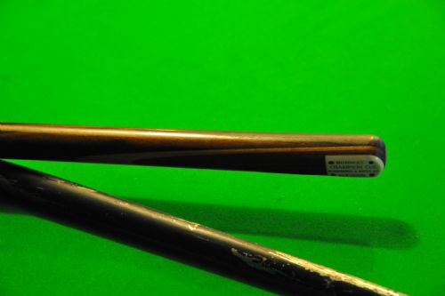 ANTIQUE SNOOKER CUE ONE PIECE ASH BY BURROUGHES AND WATTS - ADDITIONAL PHOTO 5