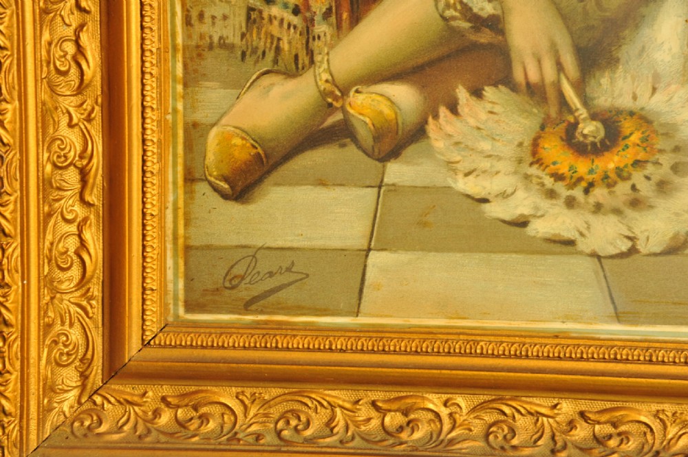 A Wonderful Pair Of Antique Vintage Framed Pears Prints View X