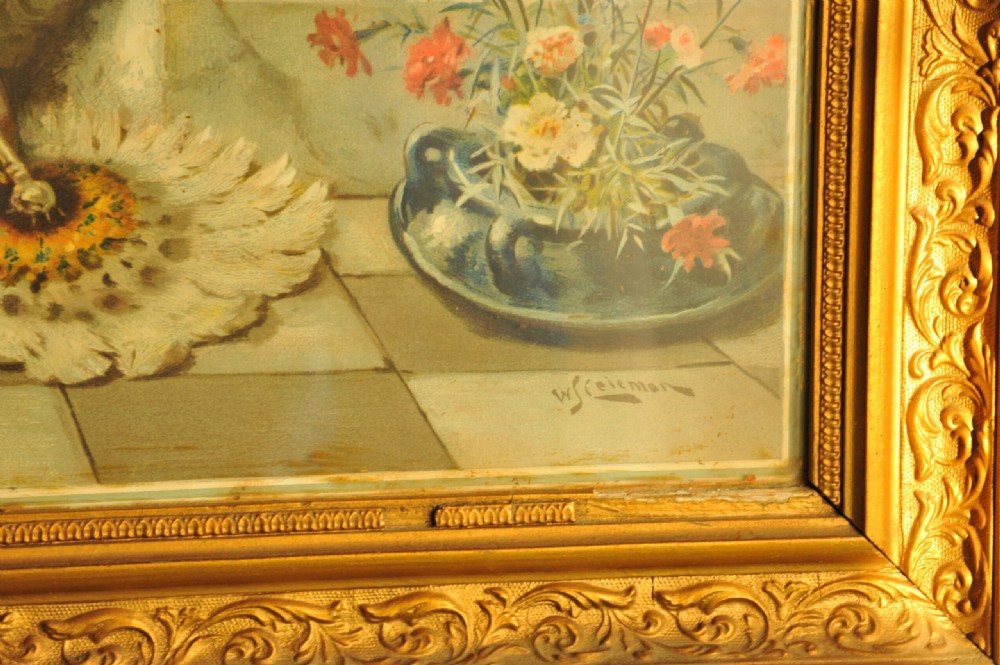 A Wonderful Pair Of Antique Vintage Framed Pears Prints View XI