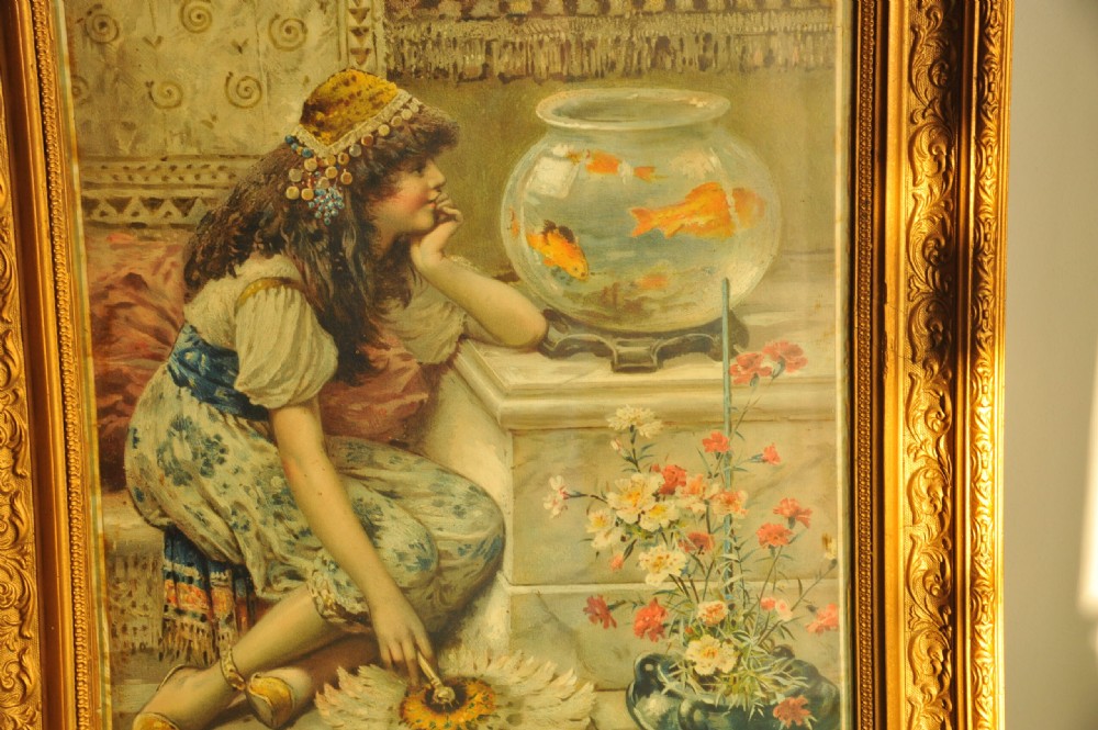 A Wonderful Pair Of Antique Vintage Framed Pears Prints View XIV