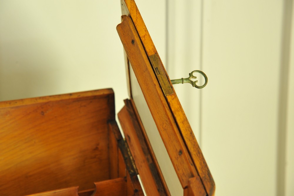 Antique Vintage Stationary Writing Box Cabinet View VII