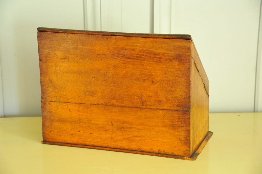 Antique Vintage Stationary Writing Box Cabinet View X