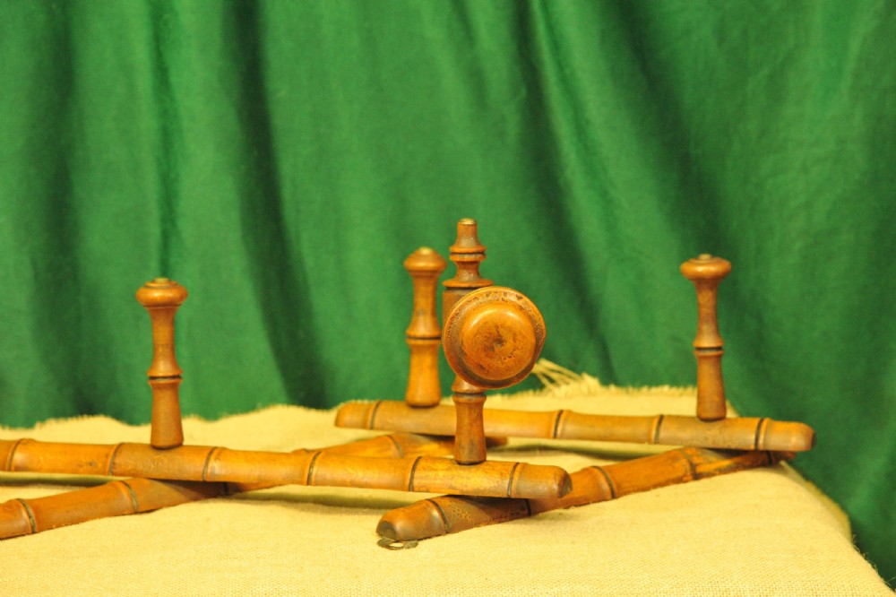 A Vintage French Faux Bamboo Coat Rack View VI