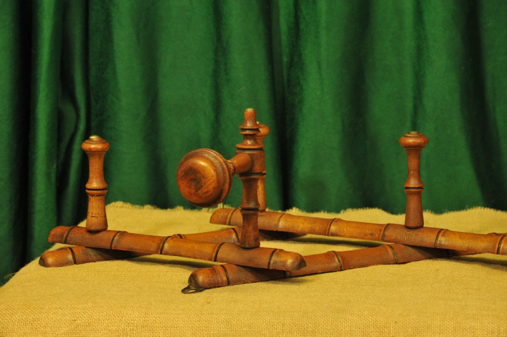 A Vintage French Faux Bamboo Coat Rack View VII