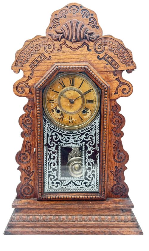Awesome Ansonia Gingerbread Clock – ca 1880