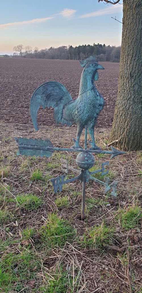 FRENCH COPPER WEATHER VANE - ADDITIONAL PHOTO 3