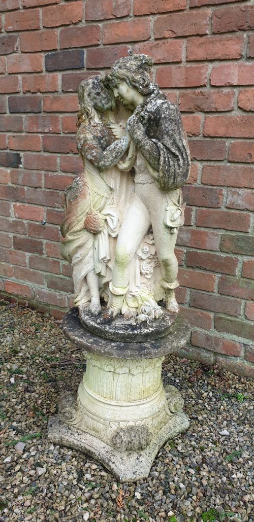 GARDEN STATUE 'THE LOVERS' - ADDITIONAL PHOTO 3