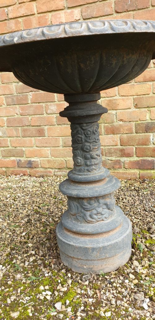 SUPER CAST IRON CONSERVATORY GARDEN FOUNTAIN - ADDITIONAL PHOTO 4