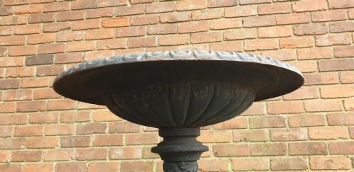 SUPER CAST IRON CONSERVATORY GARDEN FOUNTAIN - ADDITIONAL PHOTO 5