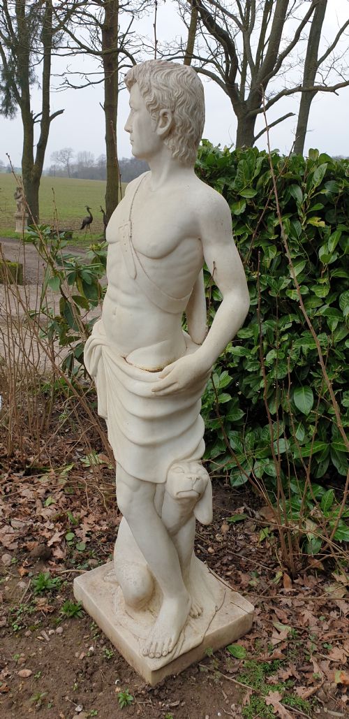 SUPER LIFE SIZED GARDEN CONSERVATORY FIGURE - ADDITIONAL PHOTO 2