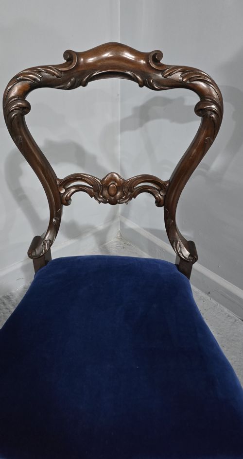 WONDERFUL VICTORIAN ROSEWOOD DESK CHAIR - ADDITIONAL PHOTO 2