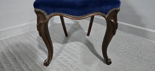 WONDERFUL VICTORIAN ROSEWOOD DESK CHAIR - ADDITIONAL PHOTO 3