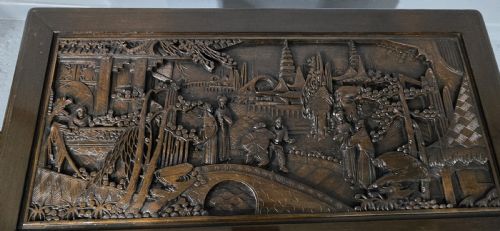 EXCELLENT ORIENTAL CAMPHOR TRUNK - ADDITIONAL PHOTO 2