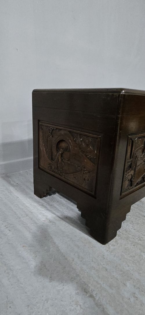 EXCELLENT ORIENTAL CAMPHOR TRUNK - ADDITIONAL PHOTO 4