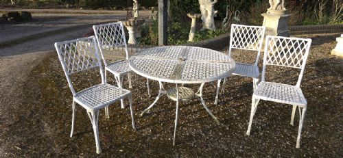 SUPER LATTICE GARDEN TABLE AND CHAIRS - ADDITIONAL PHOTO 9