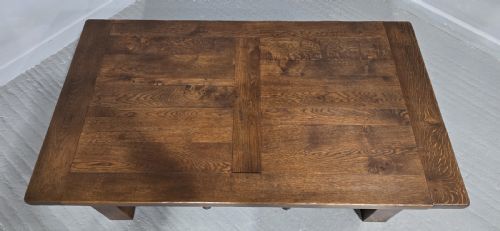 SOLID OAK PLANK COFFEE TABLE - ADDITIONAL PHOTO 5