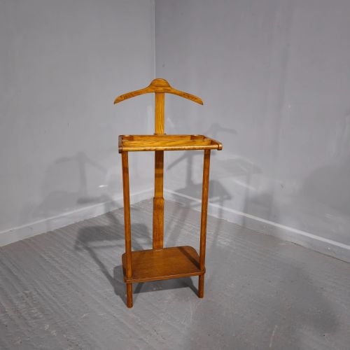 ART DECO OAK VALET STAND - ADDITIONAL PHOTO 1