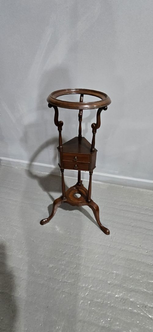 GEORGIAN MAHOGANY WIG STAND - ADDITIONAL PHOTO 3