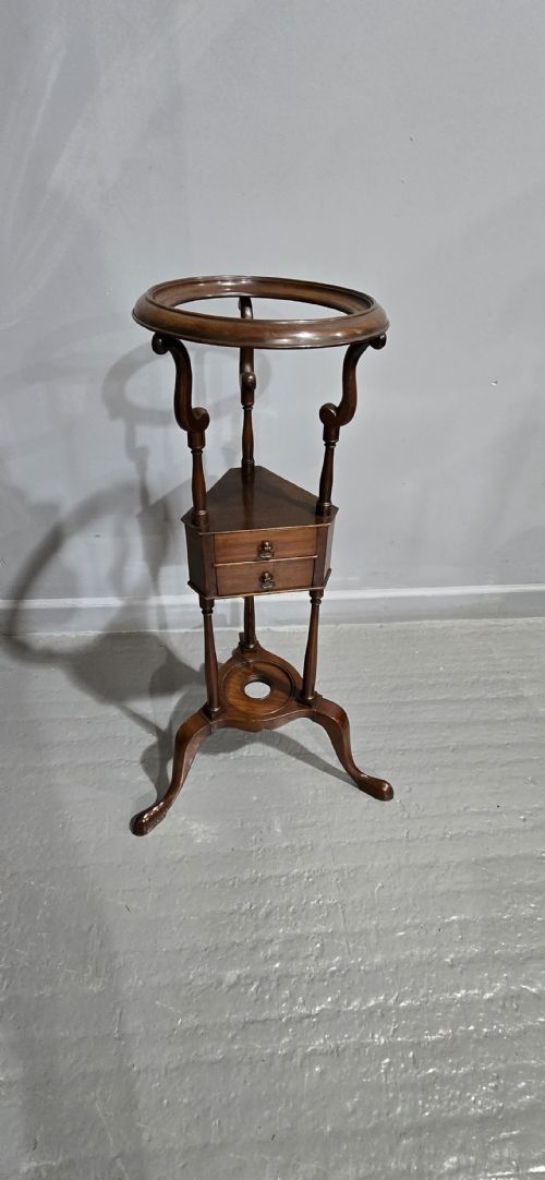 GEORGIAN MAHOGANY WIG STAND - ADDITIONAL PHOTO 5