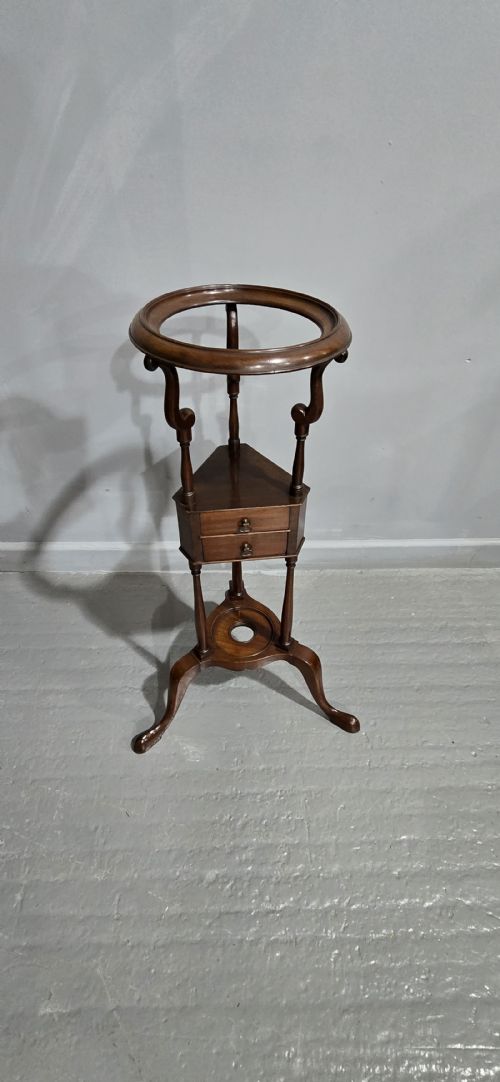 GEORGIAN MAHOGANY WIG STAND - ADDITIONAL PHOTO 7