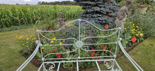 ANTIQUE GARDEN BENCH - ADDITIONAL PHOTO 6