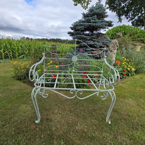 ANTIQUE GARDEN BENCH - ADDITIONAL PHOTO 1