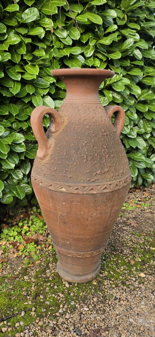 LARGE TERRACOTTA OIL JAR - ADDITIONAL PHOTO 2