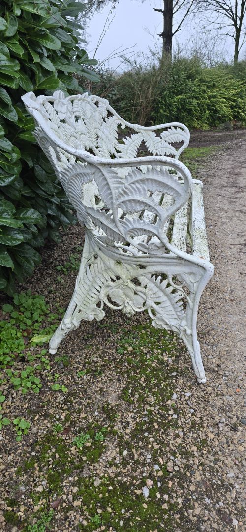 SUPER TWO SEAT LEAF GARDEN BENCH - ADDITIONAL PHOTO 5